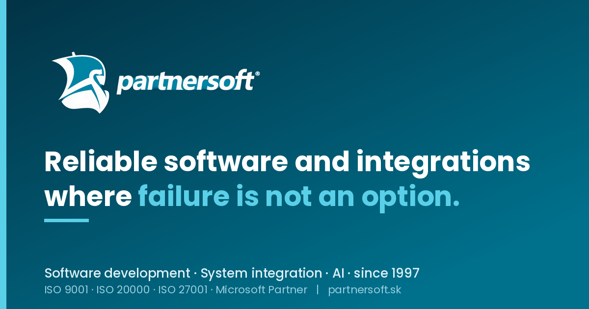Partner Soft – AI, system integration & custom software | Bratislava ...
